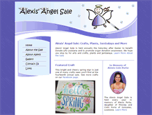 Tablet Screenshot of alexisangelsale.com